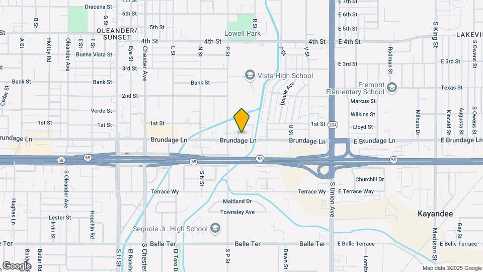 Bakersfield Family Apartments Mapa y Detalles de la Ubicación