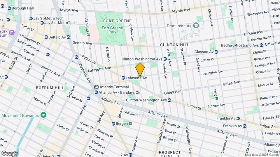 32 Greene Ave, Unit Duplex Map and Location Details