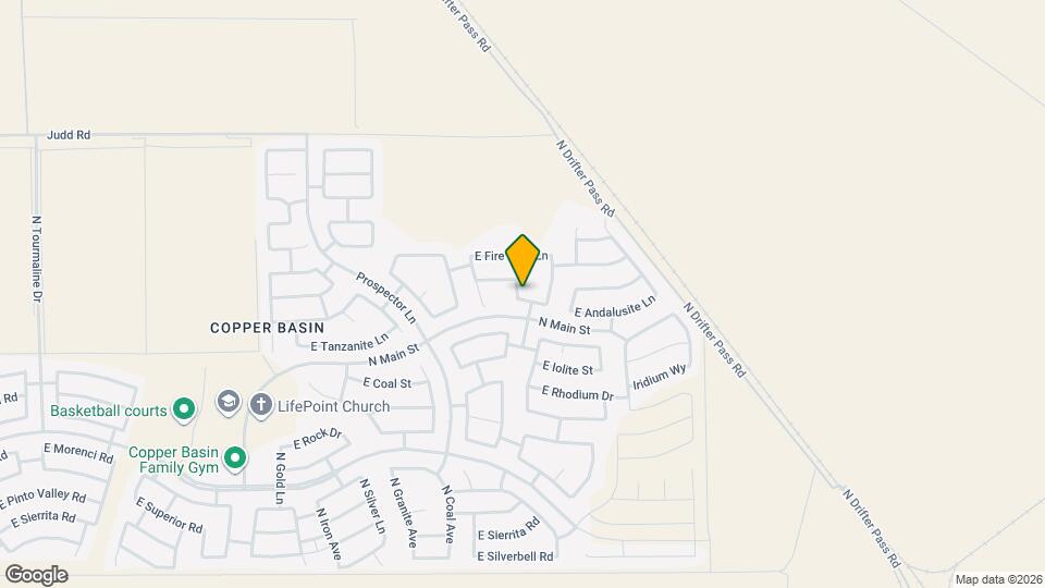 28945 N Amber Way Map and Location Details