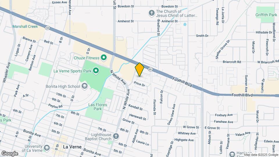 2528 Hayes Dr Mapa y Detalles de la Ubicación