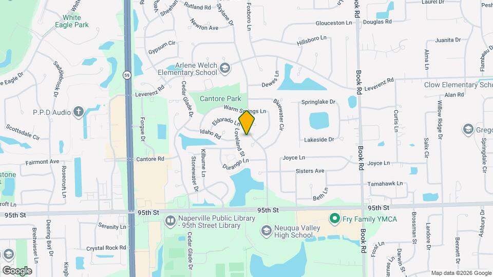 2735 Skylane Dr Map and Location Details