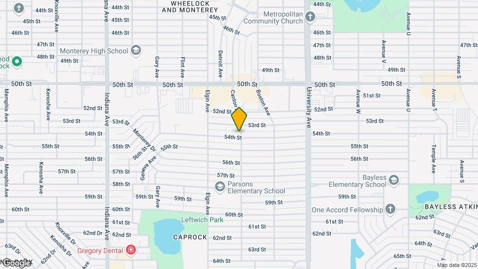 2802 54th St Map and Location Details