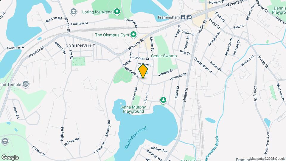 137 Winthrop St, Unit 13B Map and Location Details