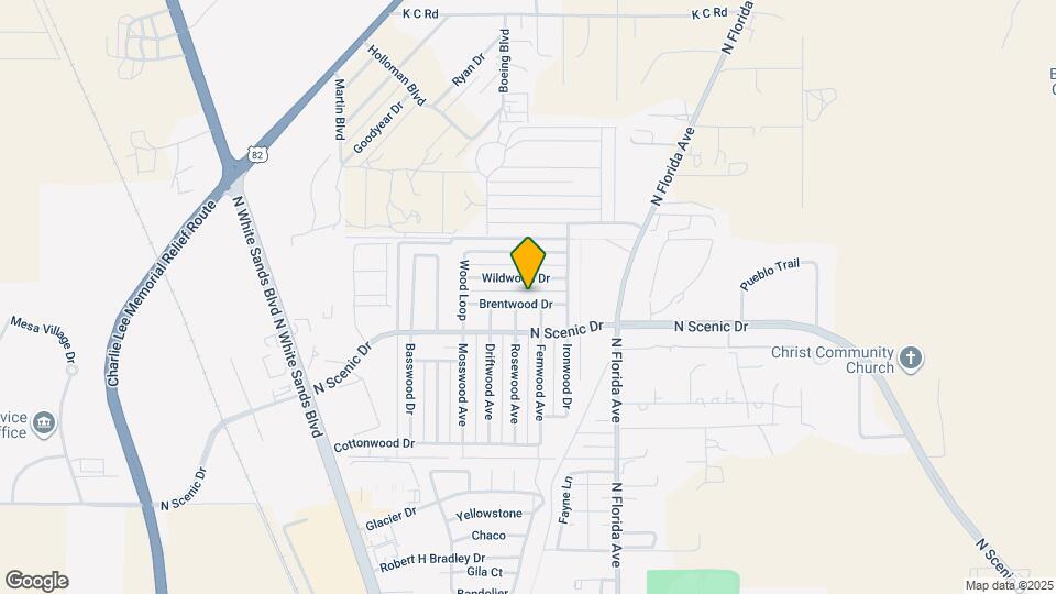 411 Brentwood Dr Map and Location Details