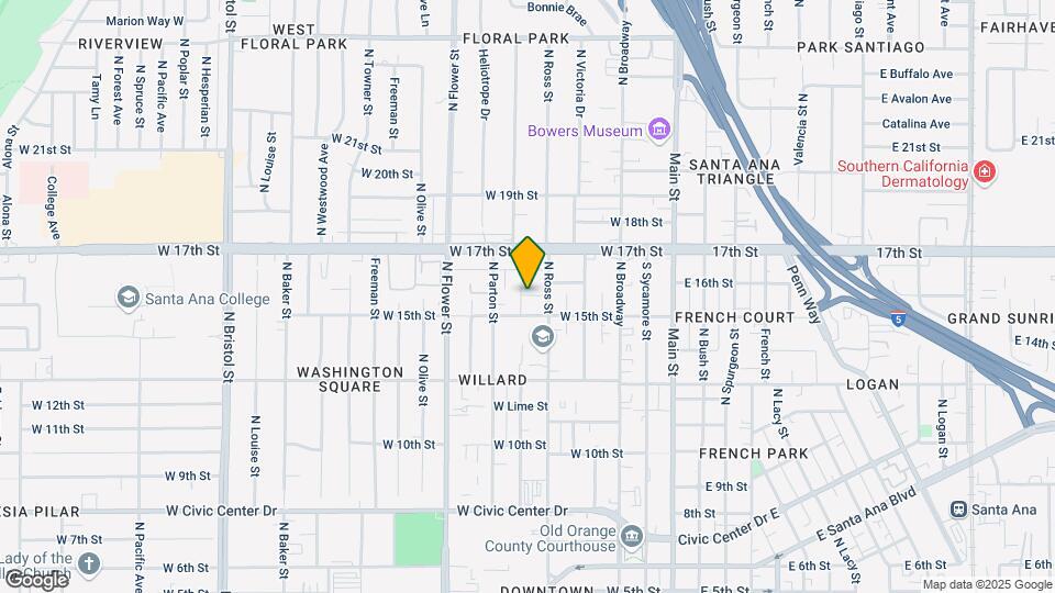 1513 N Van Ness Ave Map and Location Details