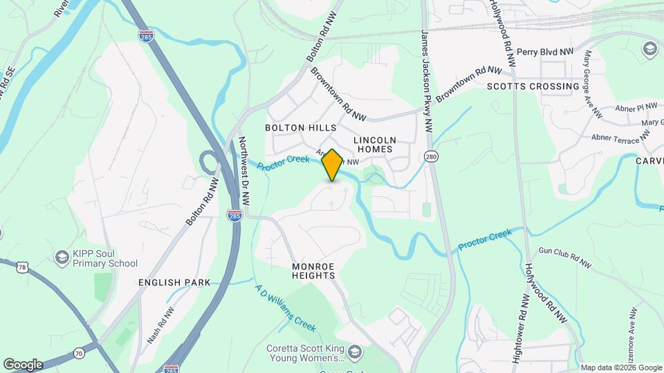 2787 Glenlocke Way NW Map and Location Details