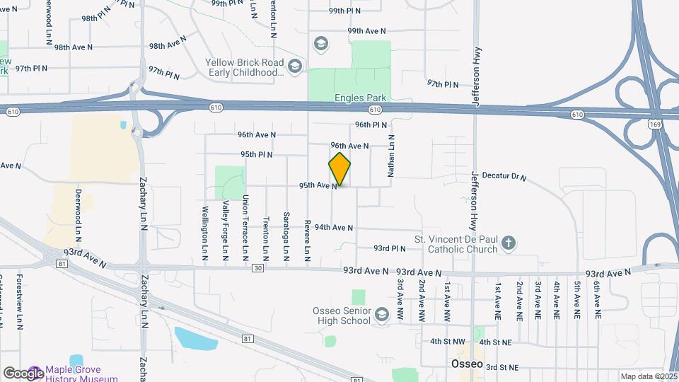 9480 Quaker Ln N Map and Location Details