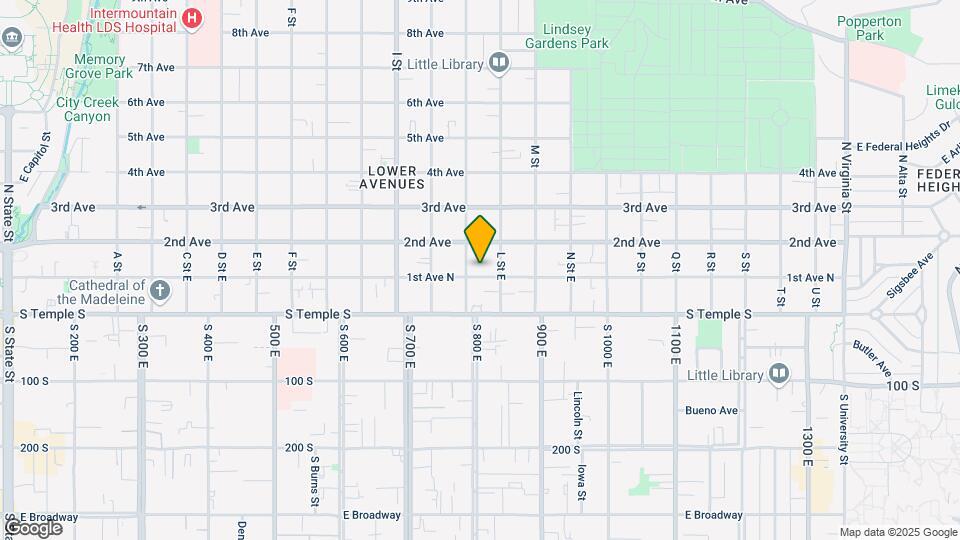 715 1st Ave Map and Location Details