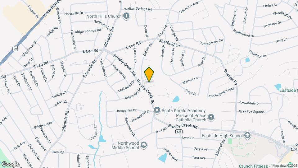 116 Bluet Ln Map and Location Details