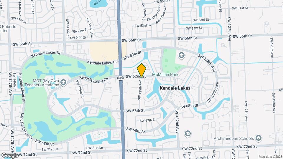 6227 SW 135th Ave Map and Location Details