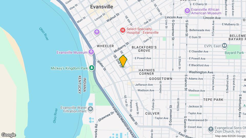 813 SE 2nd St Map and Location Details