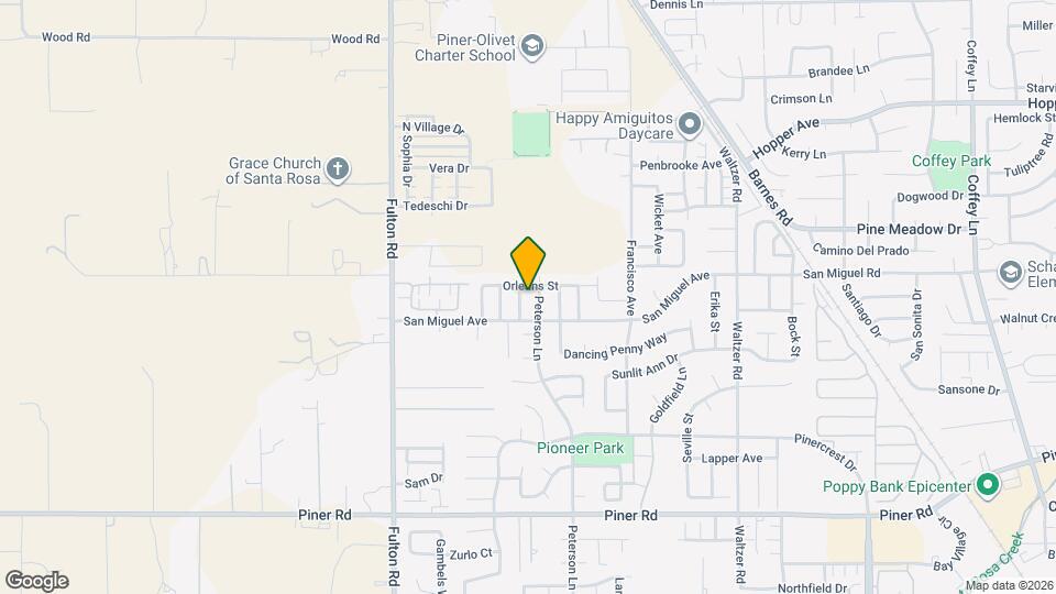 2224 Northview St Map and Location Details