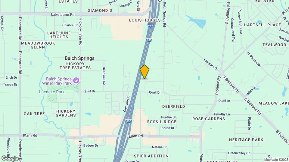 3201 Forestdale Ln Map and Location Details