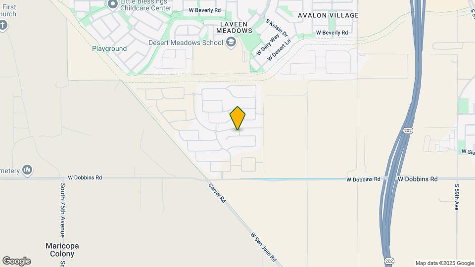 6810 W Pedro Ln Map and Location Details