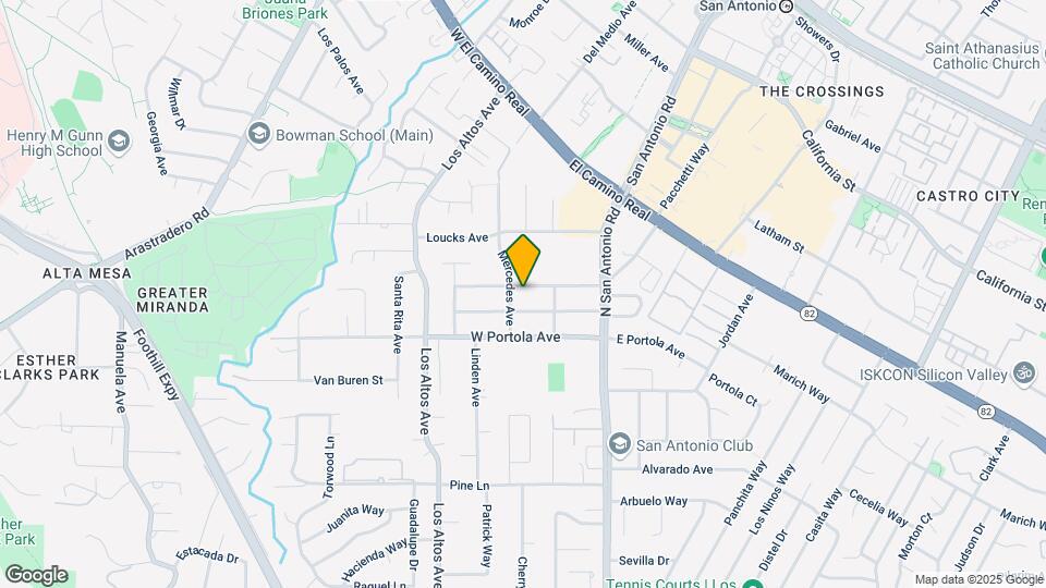 152 Pasa Robles Ave Map and Location Details