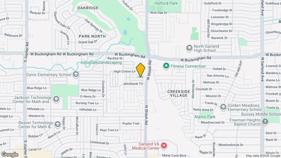 2514 Barnwood Ln Map and Location Details