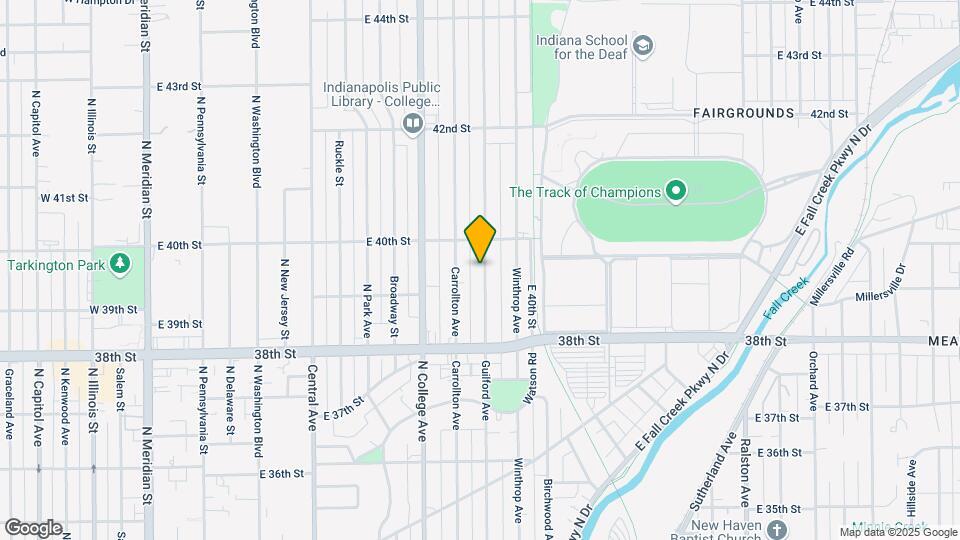 3936 Guilford Ave Map and Location Details