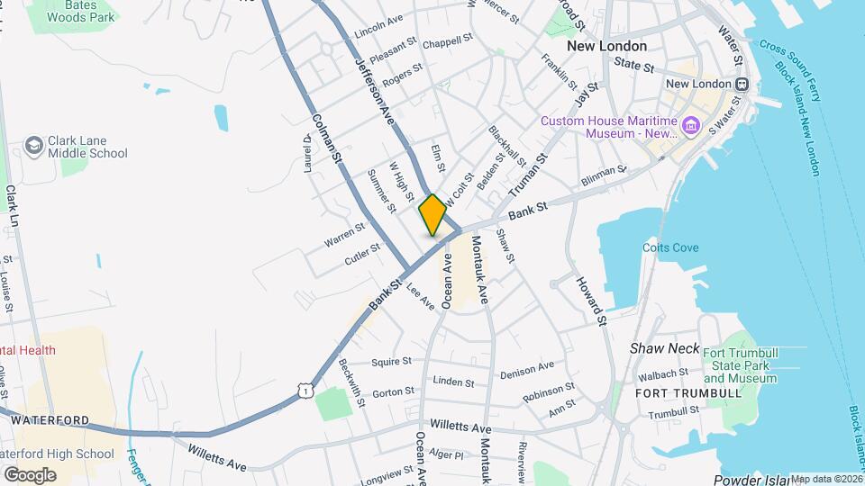 835 Bank St Map and Location Details