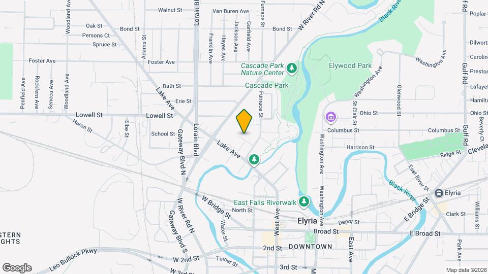 121 Monroe St Map and Location Details