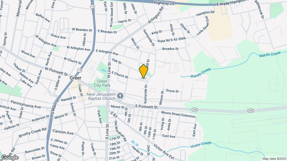 227 E Church St Map and Location Details