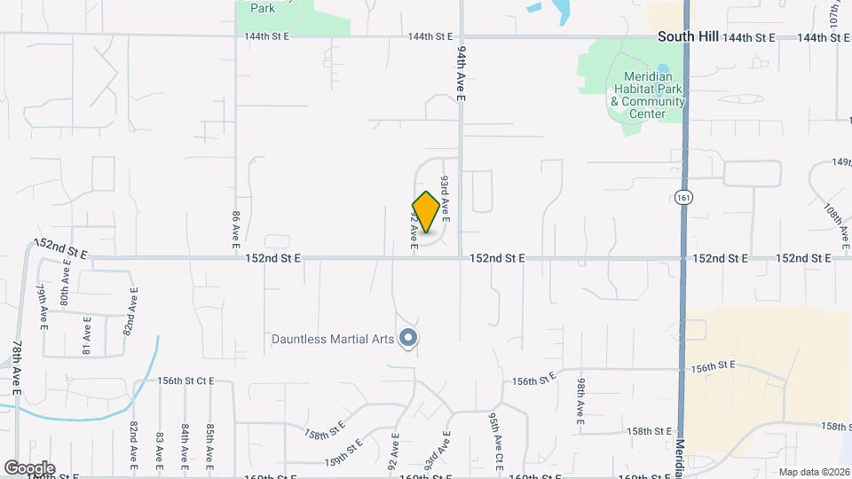 9205 151st St Ct E Map and Location Details