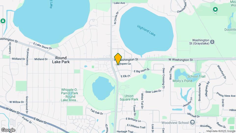 599 N Emerson Ln Map and Location Details
