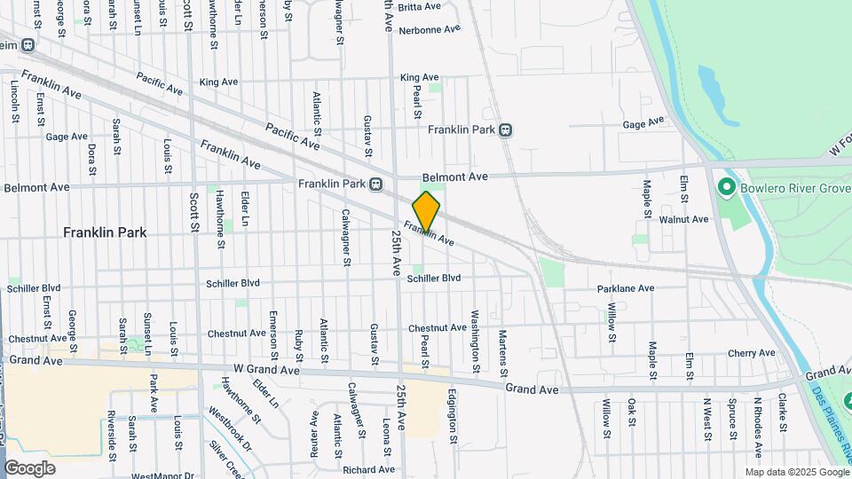 9521-9523 Franklin Ave Mapa y Detalles de la Ubicación
