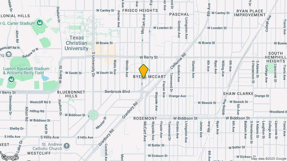 3225 McCart Ave Map and Location Details