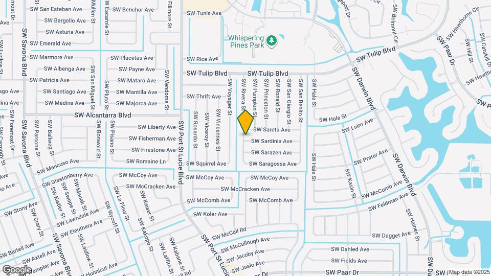 799 SW Sardinia Ave Map and Location Details