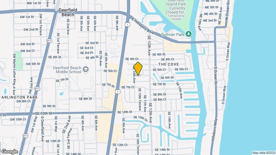 1006 SE 6th St Map and Location Details