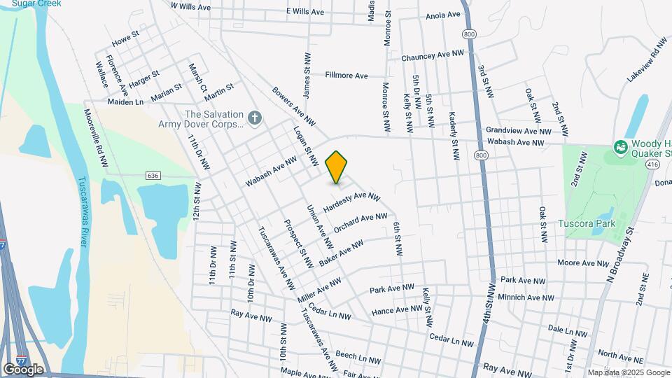 821 Logan Ave NW Mapa y Detalles de la Ubicación