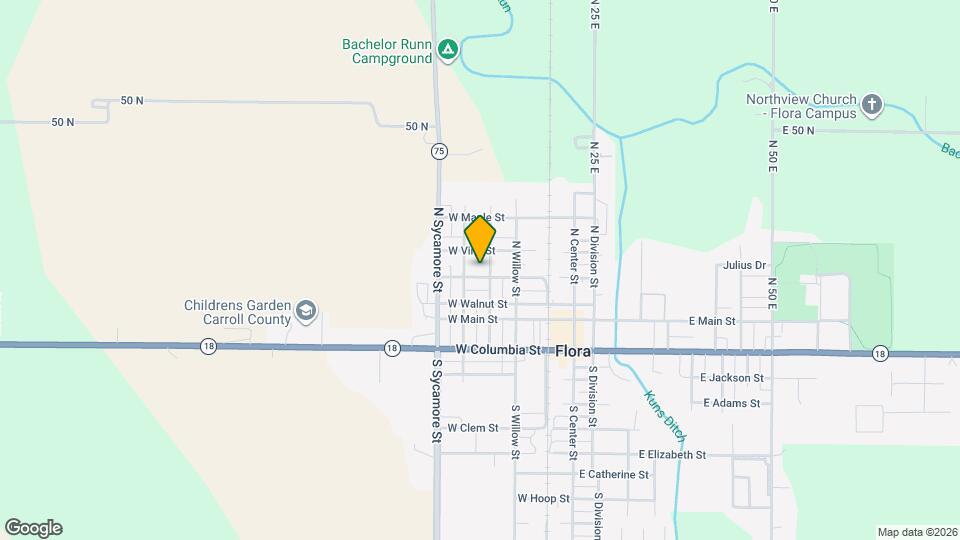 307 W Clem St Mapa y Detalles de la Ubicación