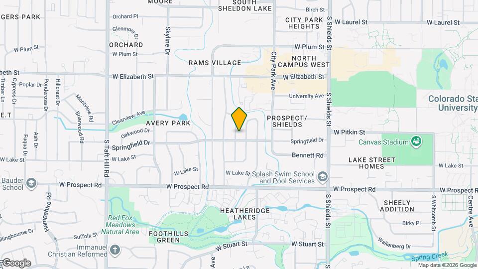 1240 Southridge Dr Mapa y Detalles de la Ubicación