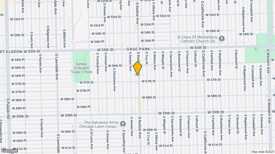 5640 S Kedzie Ave Map and Location Details