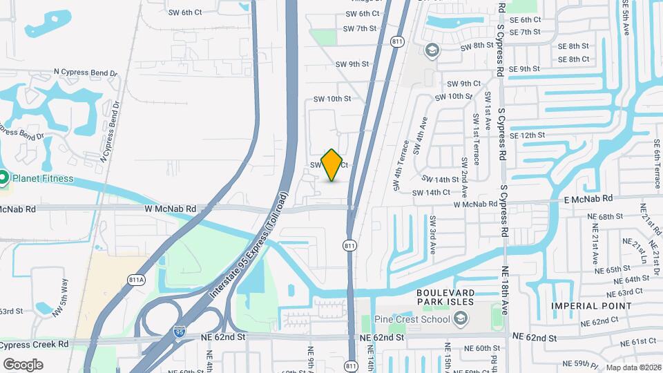 830 SW 14th St Mapa y Detalles de la Ubicación
