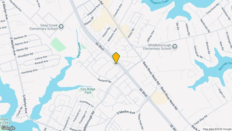 182X Kitty Hawk Rd Map and Location Details