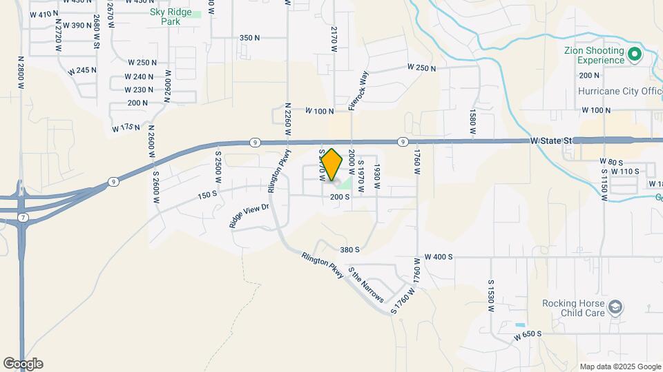 2139 W 127 S Map and Location Details