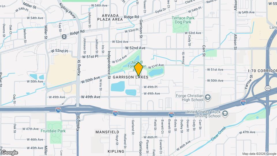 5001 Garrison St Map and Location Details