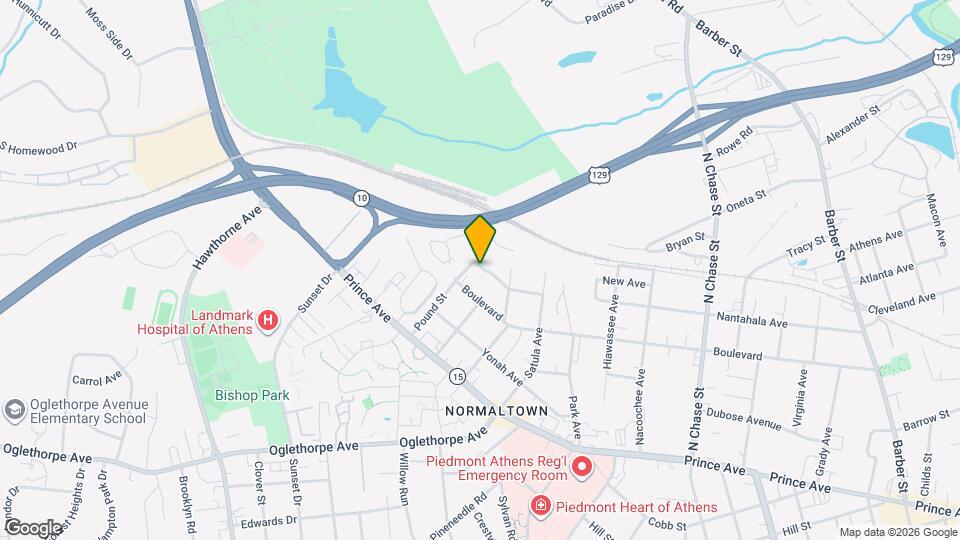 390 Pound St Map and Location Details