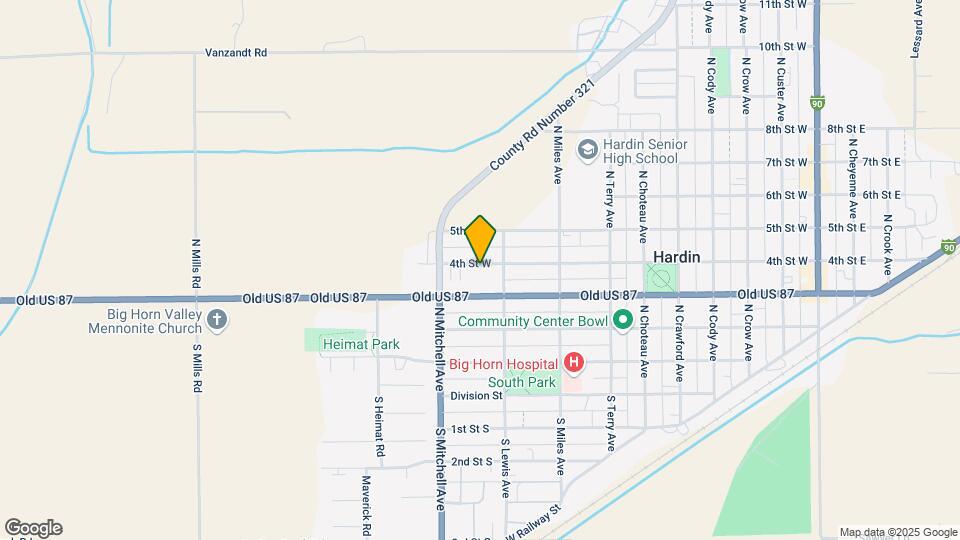 816 W 4th St Mapa y Detalles de la Ubicación