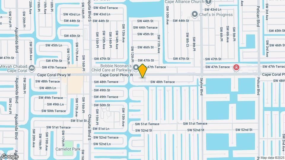 1203 SW 48th Terrace Map and Location Details
