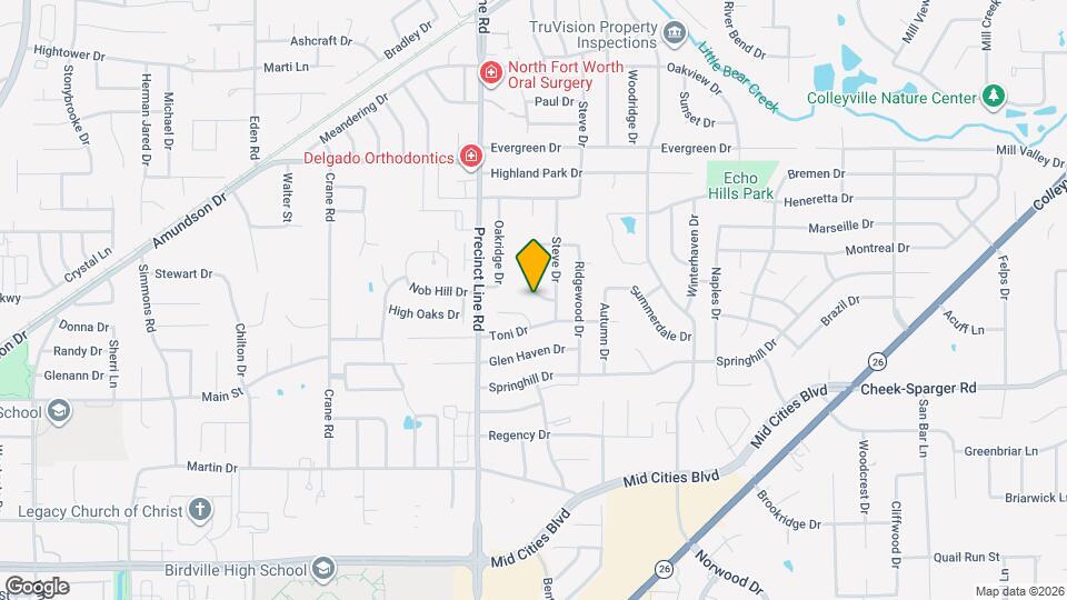 713 Ridgewood Cir Map and Location Details