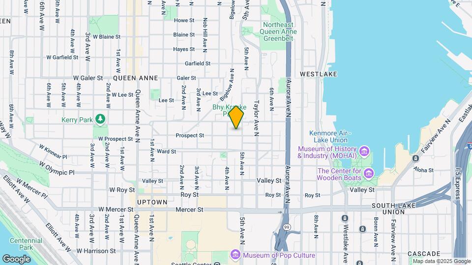 414 Prospect St Map and Location Details