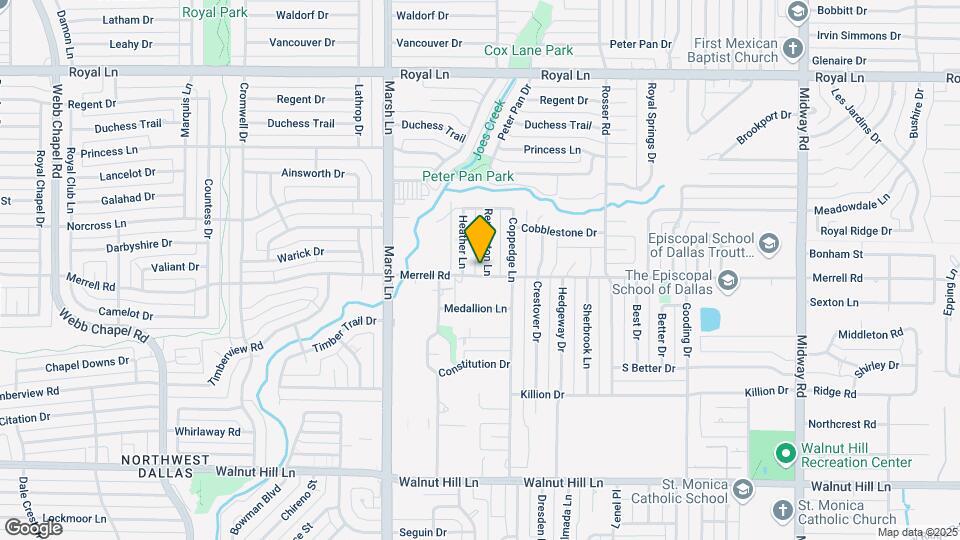10409 Remington Ln Mapa y Detalles de la Ubicación