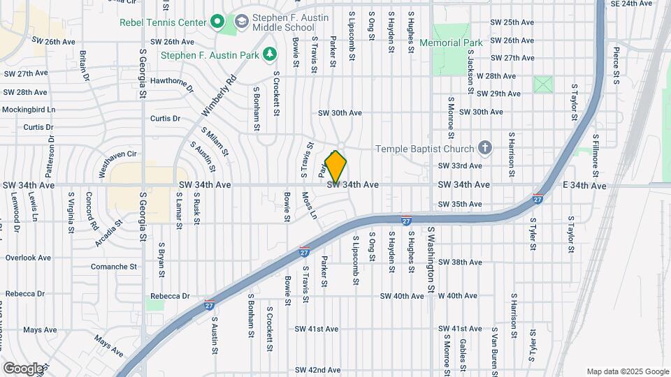 1407 SW 34th Ave Map and Location Details