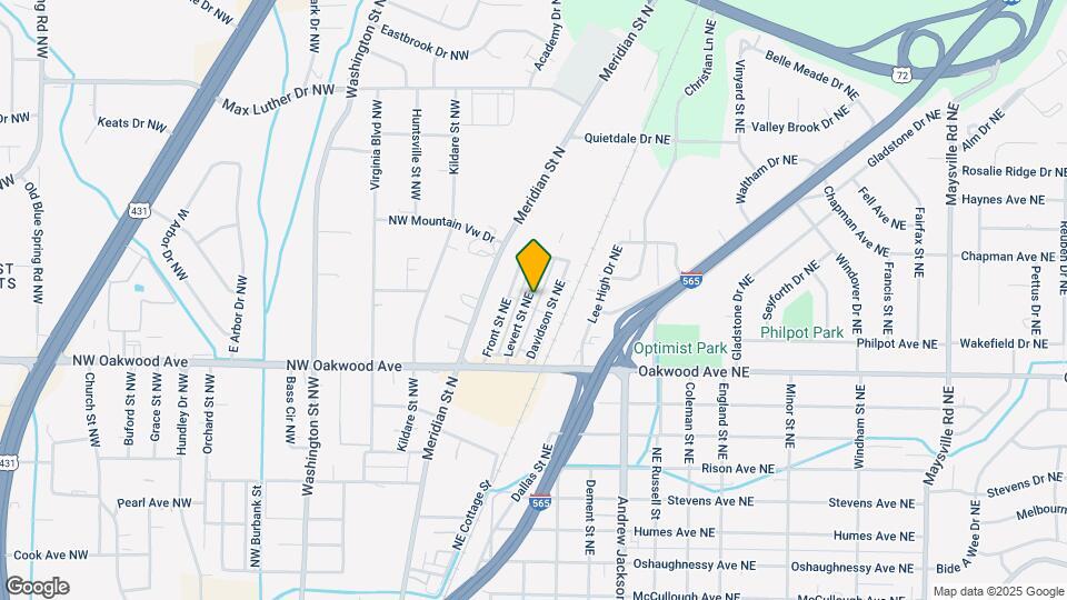 2104 Levert St NE Map and Location Details