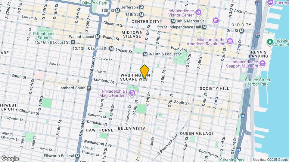 918 Pine St Map and Location Details