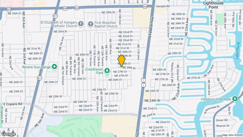 1512 NE 28th St Map and Location Details