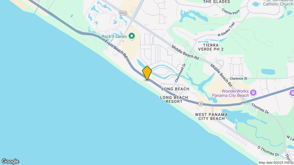 10901 Front Beach Rd Map and Location Details