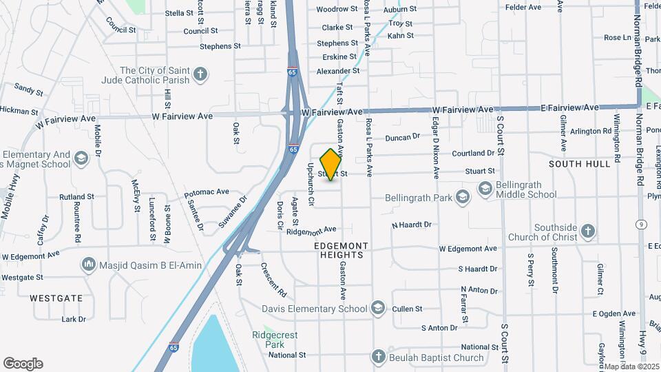 712 Doris Cir Map and Location Details